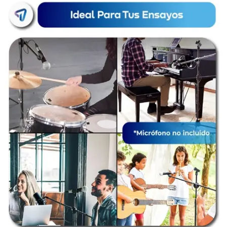 PIE DE MICROFONO DOBLE WAGGS SOPT07